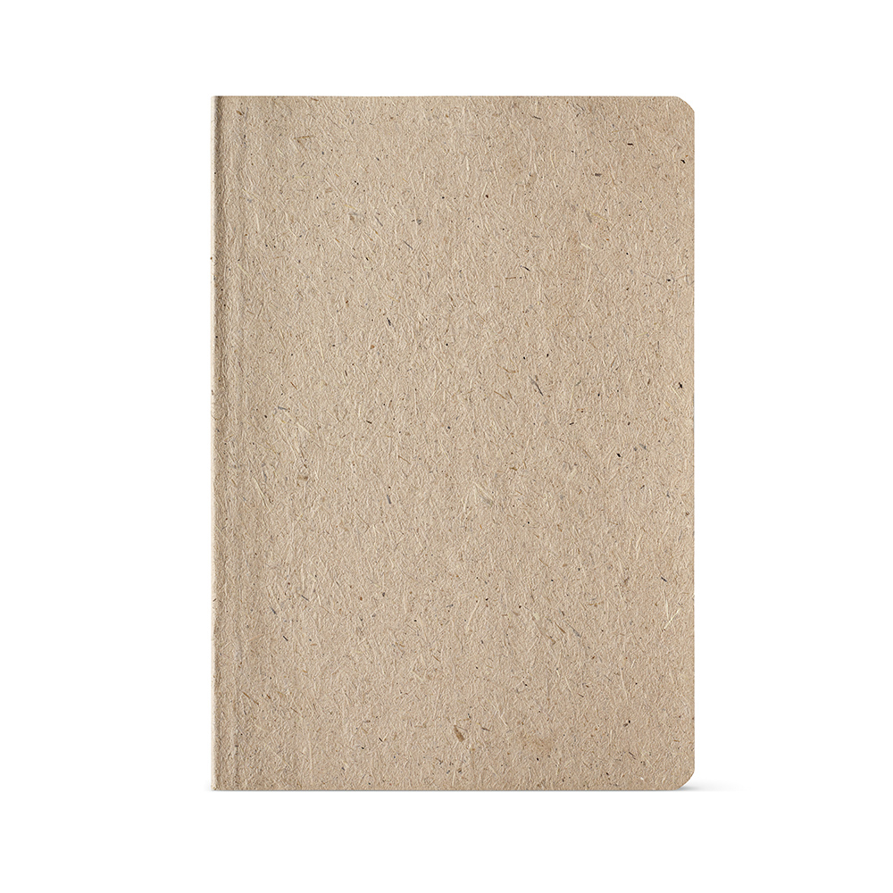 Carnet personnalisable A5 en canne à sucre Andersen Jaune pastel